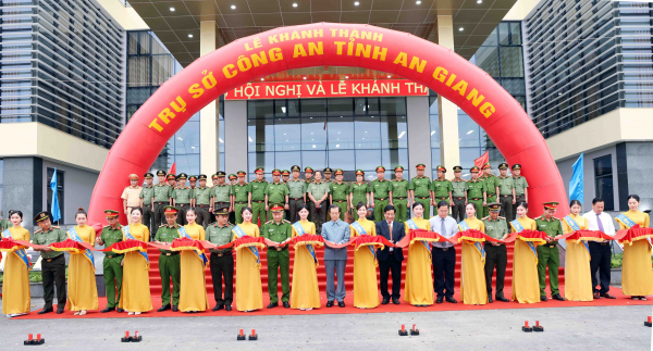 Khánh thành công trình Trụ sở làm việc Công an tỉnh An Giang -0