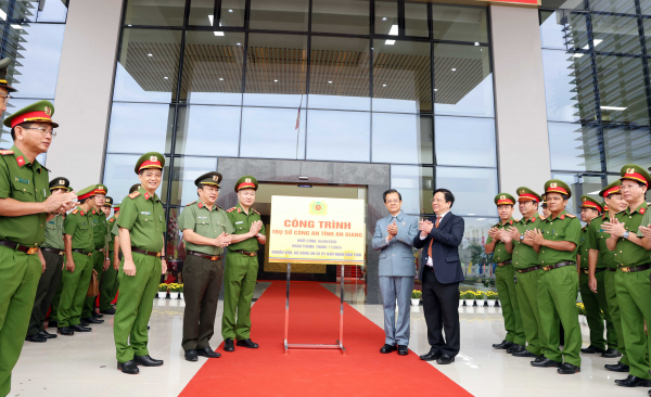 Khánh thành công trình Trụ sở làm việc Công an tỉnh An Giang -1