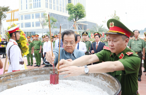 Khánh thành công trình Trụ sở làm việc Công an tỉnh An Giang -0