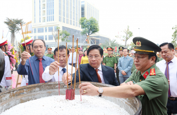 Khánh thành công trình Trụ sở làm việc Công an tỉnh An Giang -1