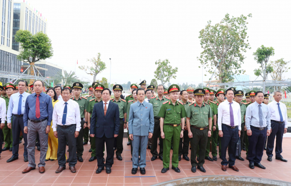 Khánh thành công trình Trụ sở làm việc Công an tỉnh An Giang -2