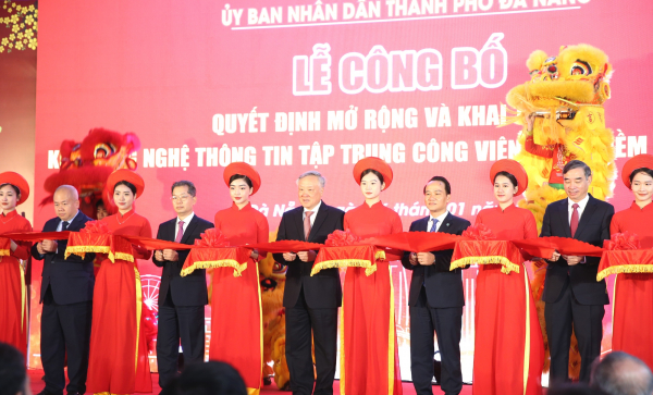 Khai trương Khu Công nghệ thông tin tập trung Công viên phần mềm Đà Nẵng số 2 -0