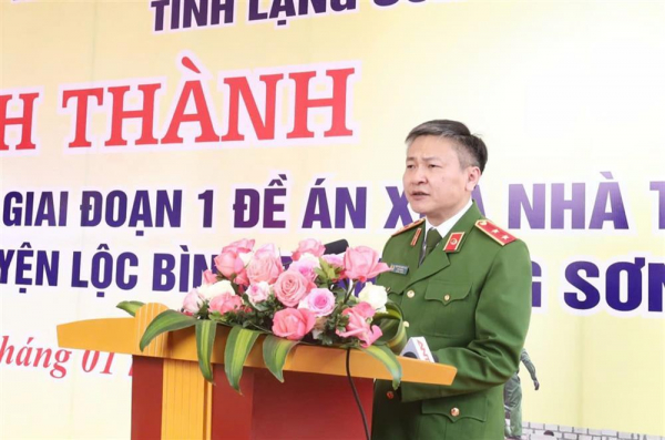 MPS reviews the elimination of temporary and dilapidated houses in Loc Binh, Lang Son -0