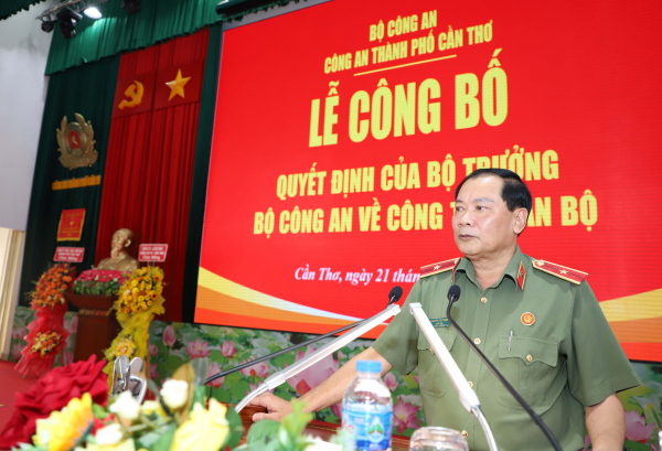 Công an TP Cần Thơ có tân Phó Giám đốc -0