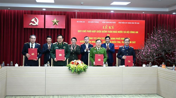 MPS sign coordination documents with State Audit Office, Supreme People's Procuracy -0