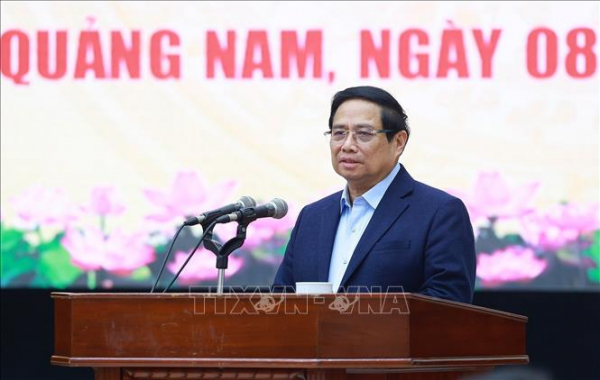 Thủ tướng Phạm Minh Chính: Quảng Nam phải đạt mục tiêu tăng trưởng 10% trở lên -0