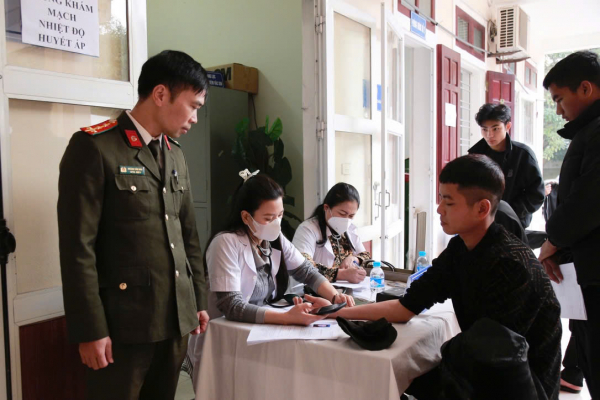 Tự hào lên đường thực hiện nghĩa vụ CAND -0