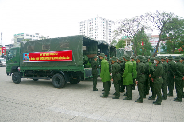 Hàng nghìn tân binh háo hức, sẵn sàng lên đường nhập ngũ -0