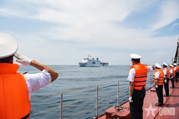 Vietnamese naval ship joins multilateral exercise in Indonesia -0
