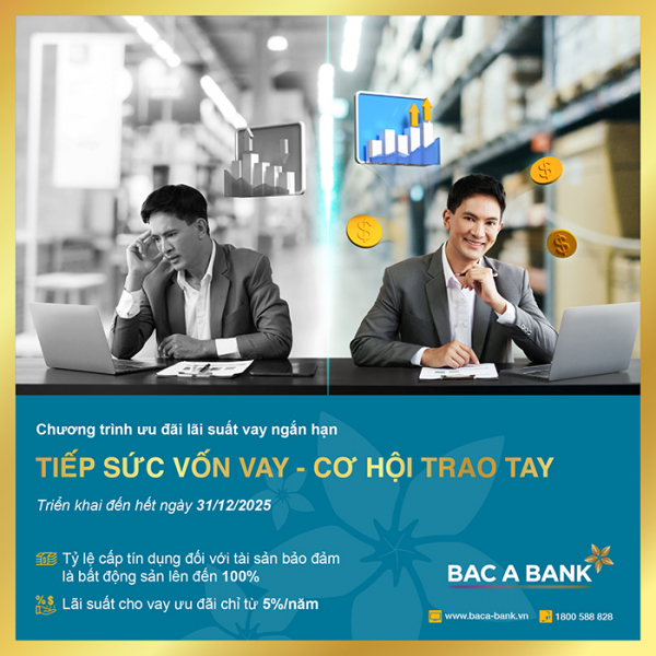 BAC A BANK đồng hành phát triển cùng doanh nghiệp vừa và nhỏ năm 2025 -0