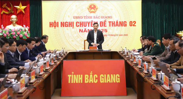 đồng chí nguyễn việt oanh, chủ tịch ubnd tỉnh bắc giang chủ trì hội nghị chuyên đề về tinh gọn bộ máy.jpg -0