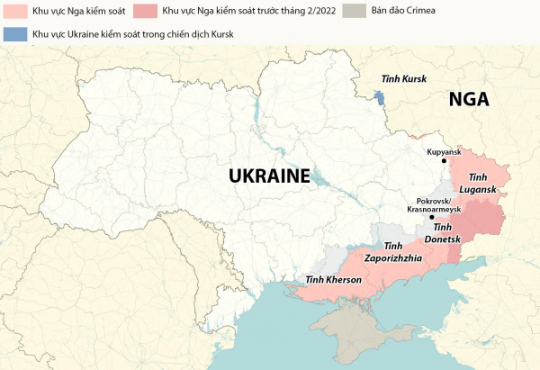 Nhìn lại ba năm xung đột Nga-Ukraine -0