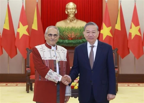 Party chief receives President of Timor-Leste -0