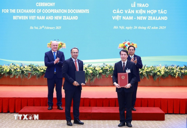 Toàn văn Tuyên bố chung về việc nâng cấp quan hệ Việt Nam-New Zealand -0