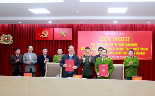 Lực lượng CAND tiếp nhận chức năng quản lý nhà nước về cai nghiện ma tuý và quản lý sau cai từ 1/3/2025 -1