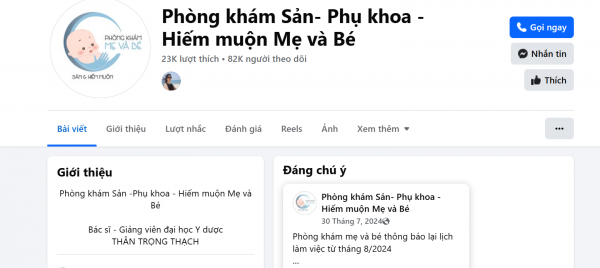 Phòng khám Sản phụ khoa hiếm muộn Mẹ và Bé tiếp tục bị xử phạt -1