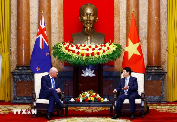 Chủ tịch nước: Mở ra một giai đoạn hợp tác mới giữa Việt Nam-New Zealand -0