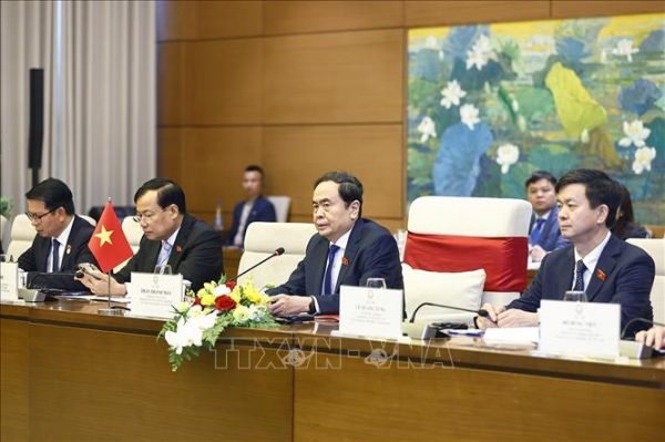 Chủ tịch Quốc hội Trần Thanh Mẫn hội kiến Thủ tướng New Zealand Christopher Luxon -0