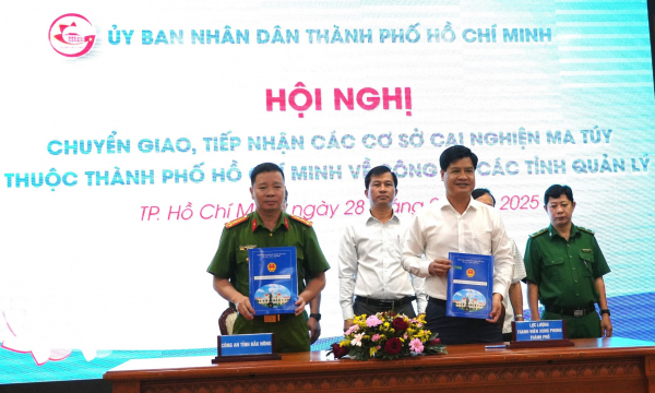 TP Hồ Chí Minh chuyển giao một số cơ sở cai nghiện ma túy cho Công an các tỉnh -0