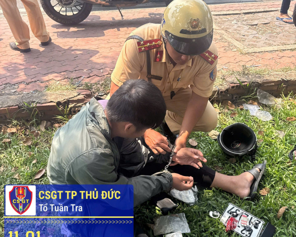CSGT lần theo định vị bắt đối tượng trộm xe máy -0
