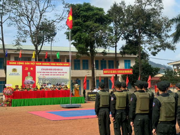 Đoàn Cảnh sát đặc nhiệm số 3, Bộ Tư Lệnh Cảnh sát Cơ động tổ chức Lễ ra quân huấn luyện năm 2025 -0