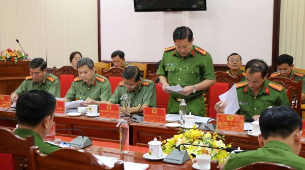 Thứ trưởng Nguyễn Văn Long kiểm tra công tác Công an tại Bình Dương và Bình Phước -0