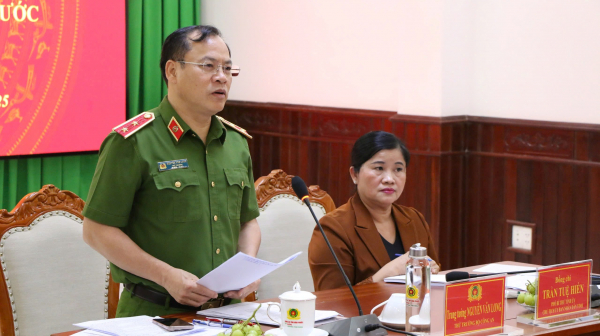 Thứ trưởng Nguyễn Văn Long kiểm tra công tác Công an tại Bình Dương và Bình Phước -0