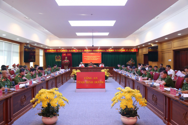 Thứ trưởng Nguyễn Văn Long kiểm tra công tác Công an tại Bình Dương và Bình Phước -0