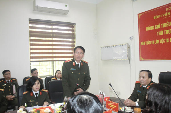 Bệnh viện Y học cổ truyền Bộ Công an phấn đấu trở thành một trong những con chim đầu đàn trong nền Y học cổ truyền nước nhà -0