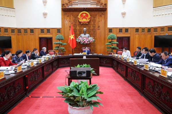 Đảng ủy Chính phủ thảo luận về đề án sắp xếp, tổ chức lại đơn vị hành chính các cấp -0