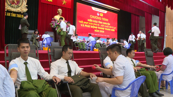 Chương trình Hiến máu tình nguyện và phát động tháng Thanh niên năm 2025 -0