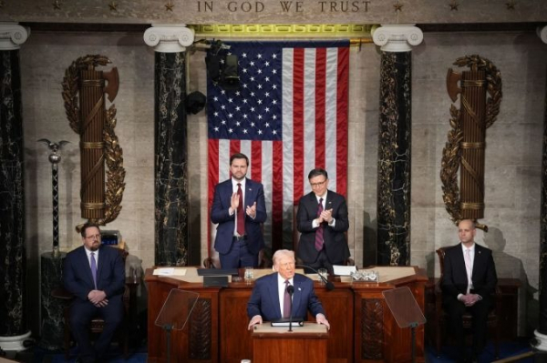 Tổng thống Mỹ Donald Trump có bài phát biểu trước quốc gia -0
