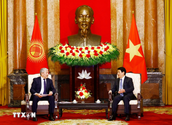 Chủ tịch nước tiếp Thủ tướng Kyrgyzstan: Mở ra trang mới cho quan hệ hai nước -0