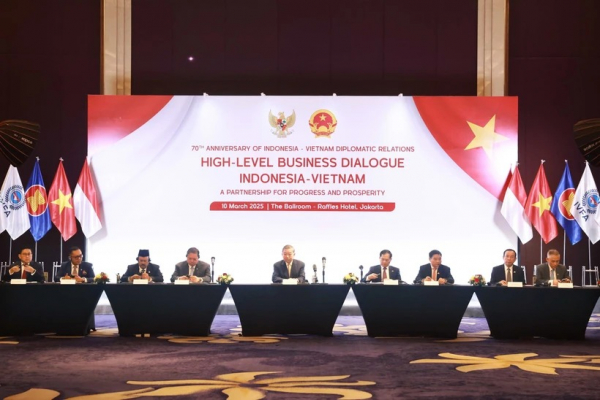 Party chief attends Vietnam – Indonesia business dialogue -0
