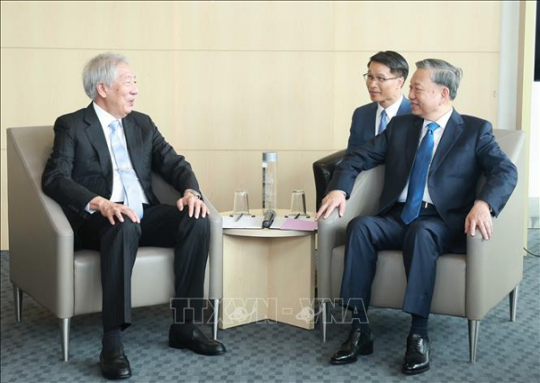 Tổng Bí thư Tô Lâm tiếp Bộ trưởng Cao cấp, Bộ trưởng Điều phối an ninh quốc gia Singapore -0