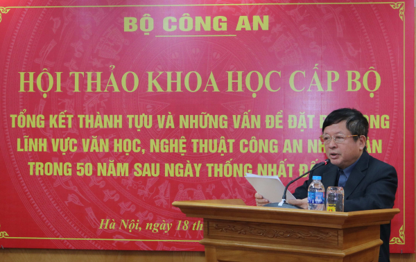 Làm sáng tỏ các thành tựu và vấn đề của văn học nghệ thuật CAND sau nửa thế kỷ -0