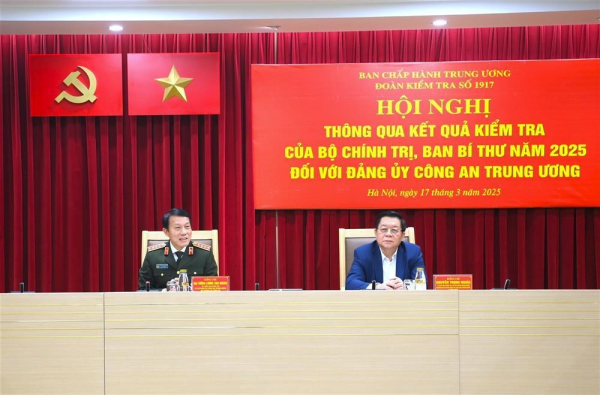 PCC’s Politburo and Secretariat announce results of inspection of Public Security Central Party Committee -0