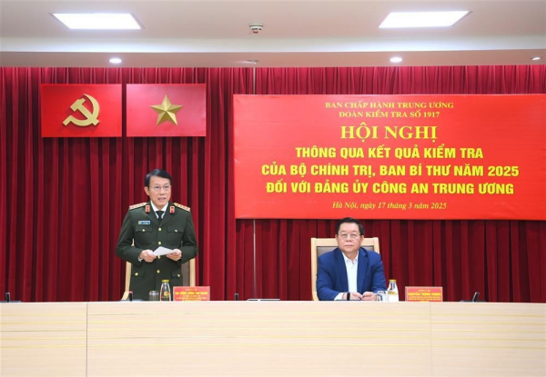 PCC’s Politburo and Secretariat announce results of inspection of Public Security Central Party Committee -0