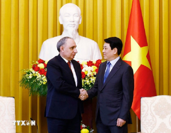 Chủ tịch nước: Tăng hợp tác song phương tư pháp giữa Việt Nam và Azerbaijan -0