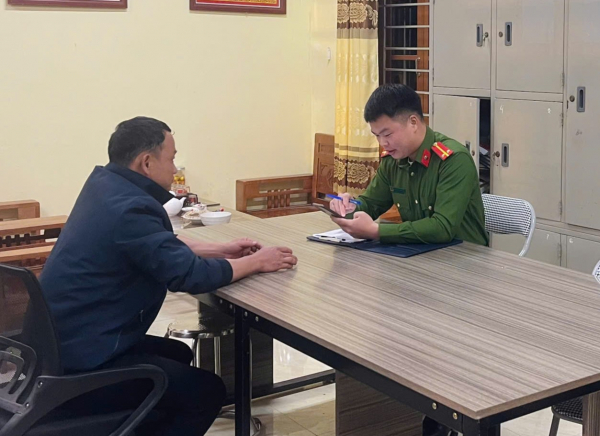 Thoát chiêu lừa qua mạng xã hội, người đàn ông gửi thư cảm ơn Công an xã -0