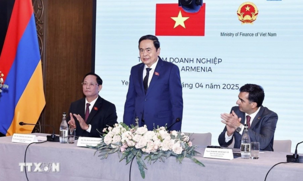 Chủ tịch Quốc hội Trần Thanh Mẫn dự Tọa đàm doanh nghiệp Việt Nam-Armenia -0