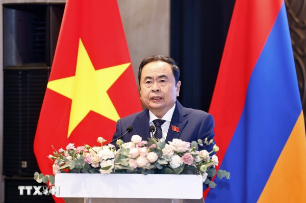 Chủ tịch Quốc hội Trần Thanh Mẫn dự Tọa đàm doanh nghiệp Việt Nam-Armenia -0