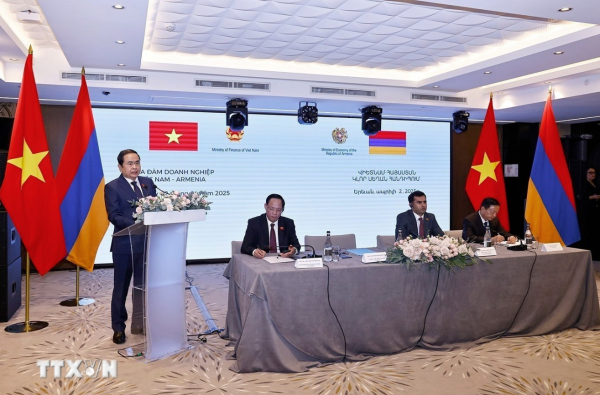 Chủ tịch Quốc hội Trần Thanh Mẫn dự Tọa đàm doanh nghiệp Việt Nam-Armenia -0