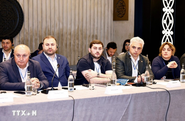 Chủ tịch Quốc hội Trần Thanh Mẫn dự Tọa đàm doanh nghiệp Việt Nam-Armenia -0