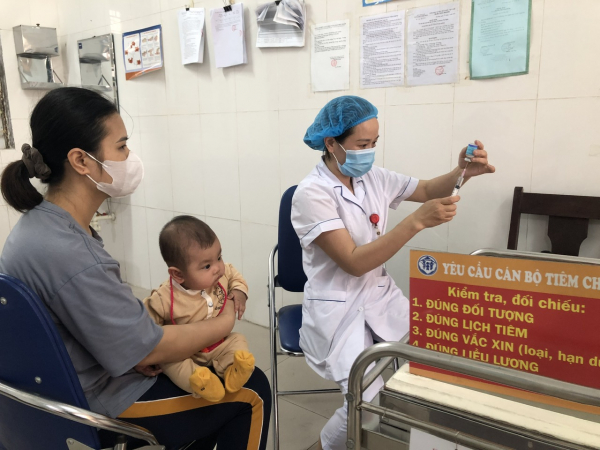  97% trẻ em ở Hà Nội được tiêm vaccine sởi -0