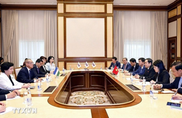 Tăng cường hơn nữa quan hệ hữu nghị giữa hai Đảng của Việt Nam và Uzbekistan -0