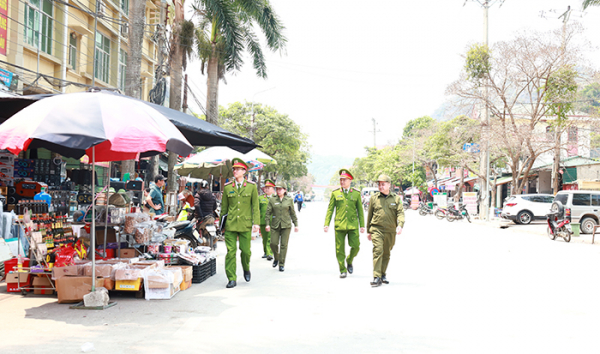Công an xã Tân Thanh giữ vững an ninh trật tự địa bàn biên giới -0