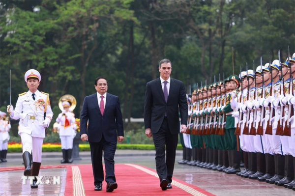 Thủ tướng Tây Ban Nha Pedro Sánchez đánh giá cao vị thế của Việt Nam -0