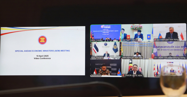 ASEAN cam kết tiếp tục hợp tác với Hoa Kỳ trong thương mại, đầu tư -0