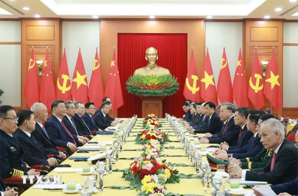 Tổng Bí thư Tô Lâm hội đàm với Tổng Bí thư, Chủ tịch nước Trung Quốc -0
